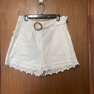 ‼️SALE‼️ NEW Topshop White Shorts